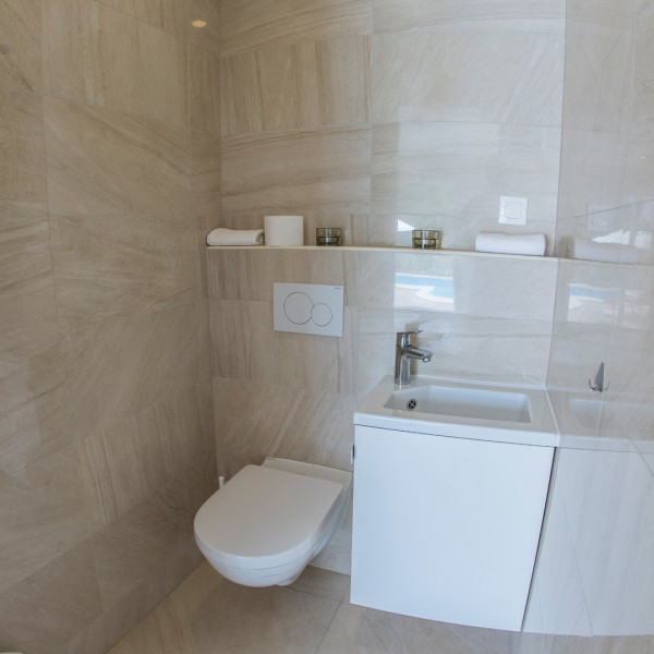 Bathroom / WC, Apartment Karasi, Karasi - vacation house and apartment with pool in Pomer, Istria - Croatia Pula